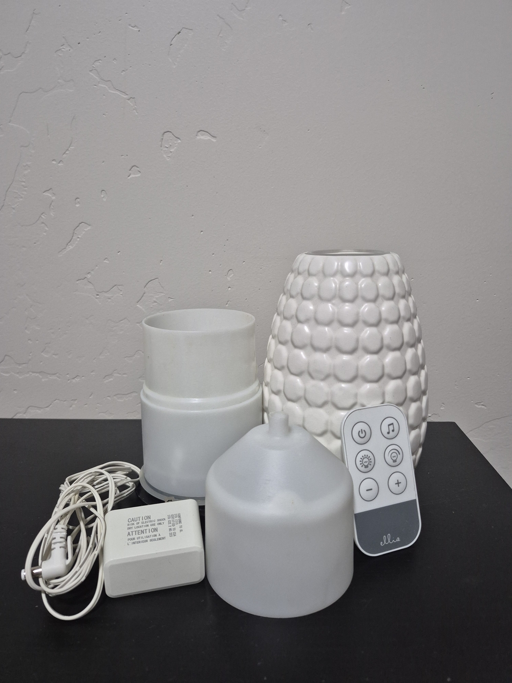 Ellia Gaze Aroma Diffuser Ceramic White - Picture 3 of 5